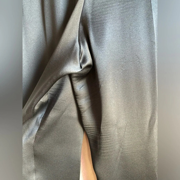 Giorgio Armani Colezzioni Silk Wide Leg Trousers - Picture 4 of 8